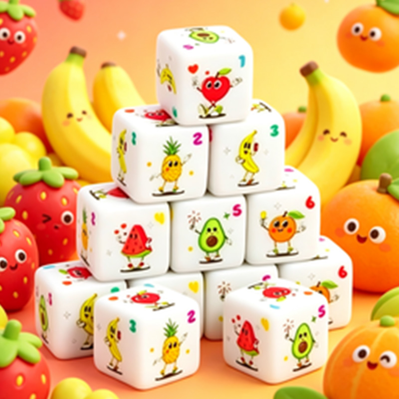 Board Game Live - Conjunto de 12 dados D6 com