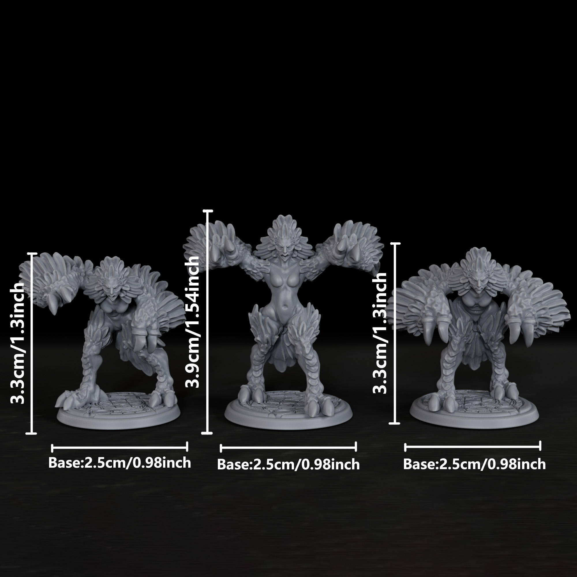 Miniatura RPG Harpies - Presen - Board Game Live avaliação e preço