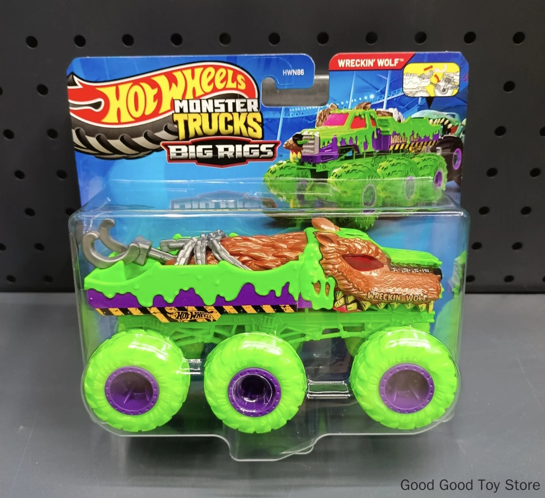 Hot Wheels Mega Wreckin Wolf S - Hot Wheels Car Monster Trucks avaliação e preço