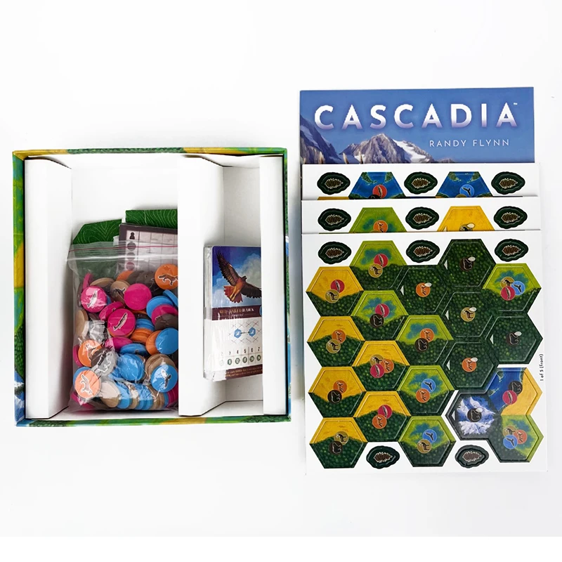 Jogo de Tabuleiro Cascadia LAN - Board Game Catan avaliação e preço
