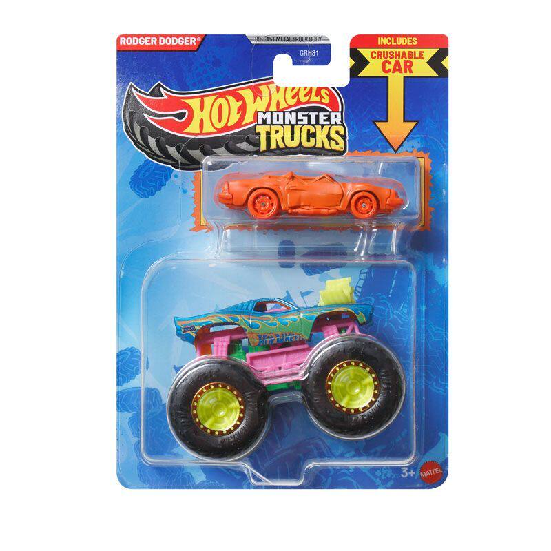 Coleção de Veículos de Brinque - Hot Wheels Car Monster Trucks avaliação e preço