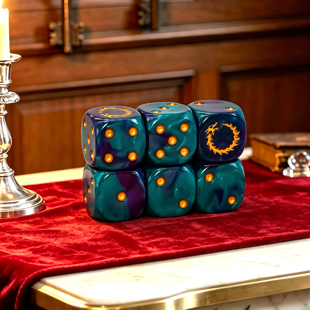 Conjunto de Dados D6 Poliédric - Board Game Live avaliação e preço