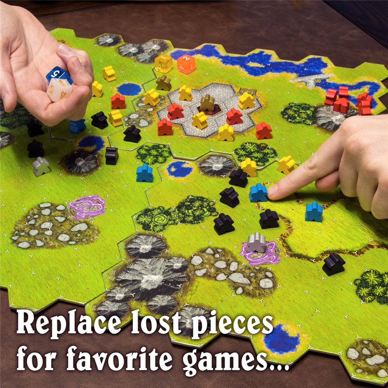 Peças de xadrez de madeira peã - Board Game Catan avaliação e preço